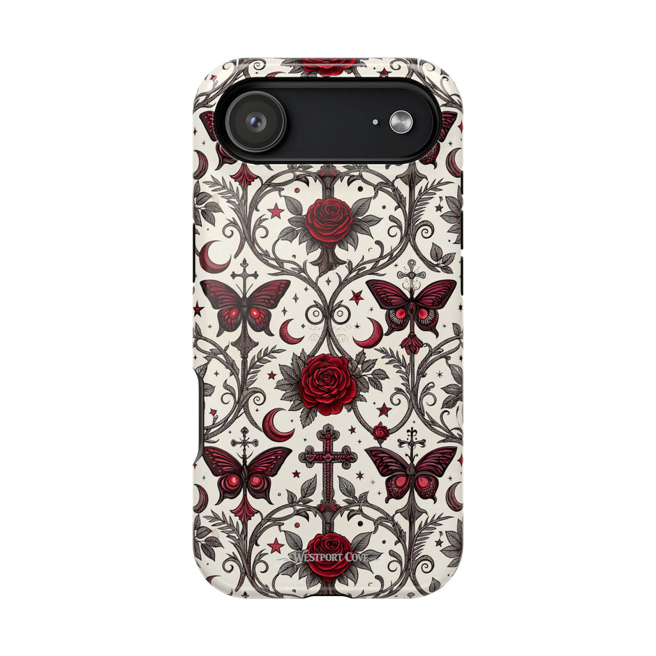 Rose & Butterfly - Extreme MagSafe Phone Case