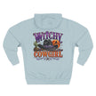 Witchy Cowgirl Hoodie – Halloween Western Fleece Pullover