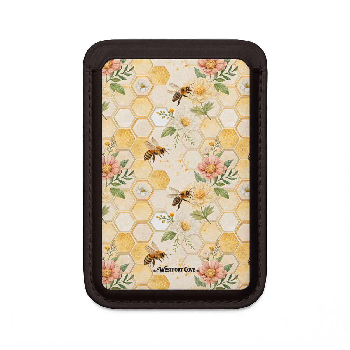 Honeycomb Heaven - MagSafe Vegan Card Holder