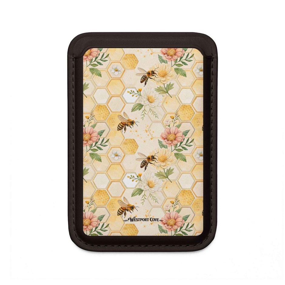 Honeycomb Heaven - MagSafe Vegan Card Holder