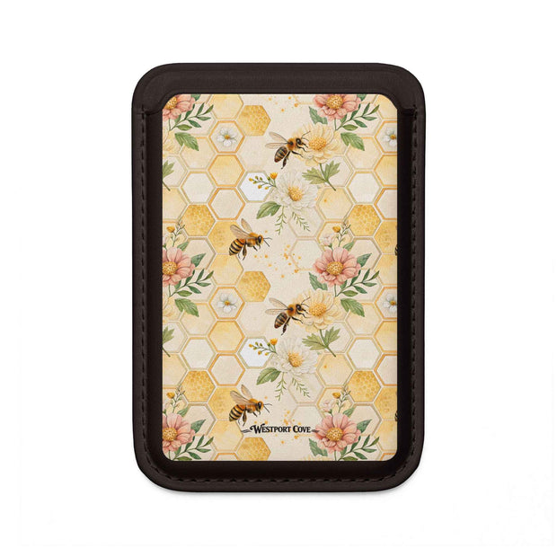 Honeycomb Heaven - MagSafe Vegan Card Holder