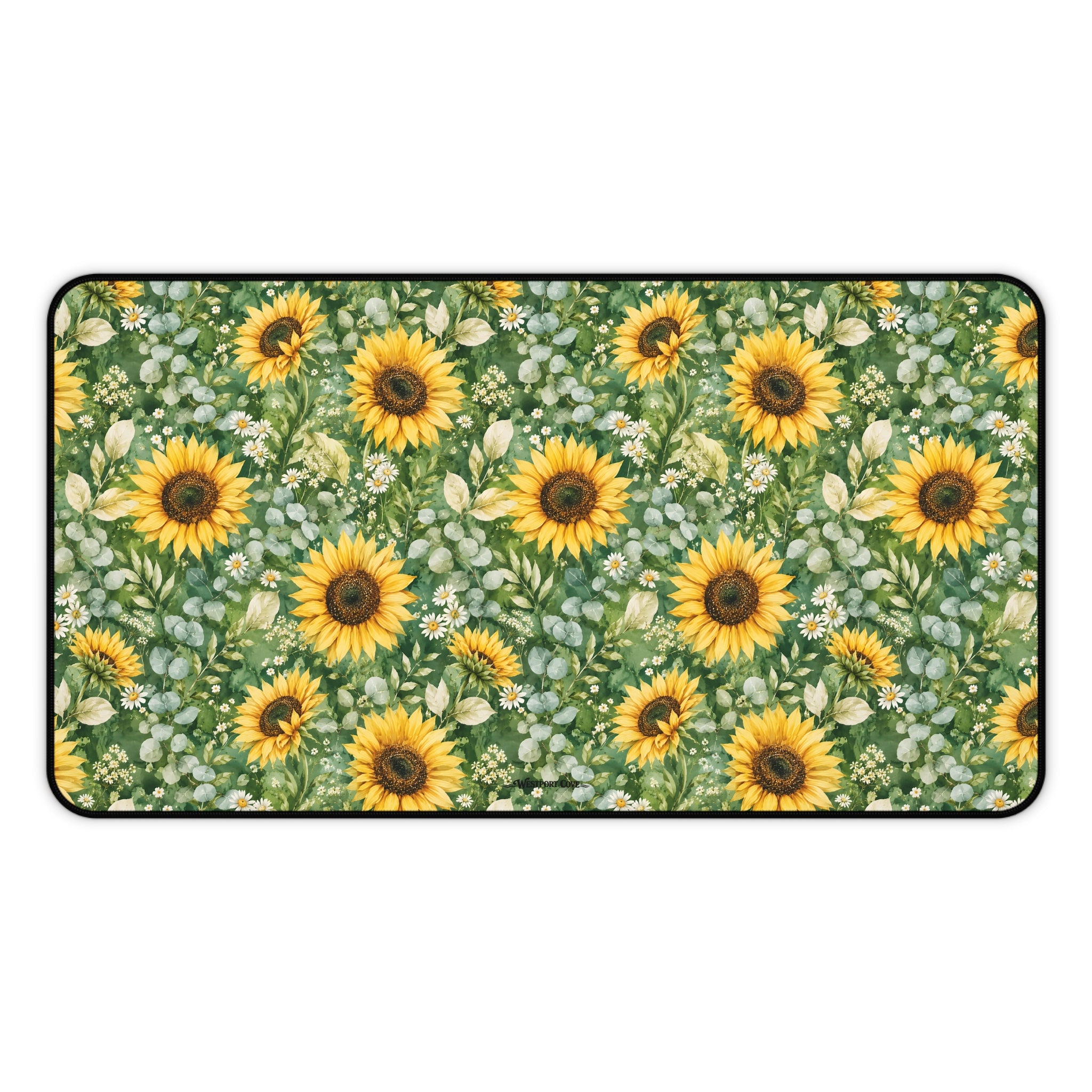 Sunflower Garden - Launch Pad - Desk Mat