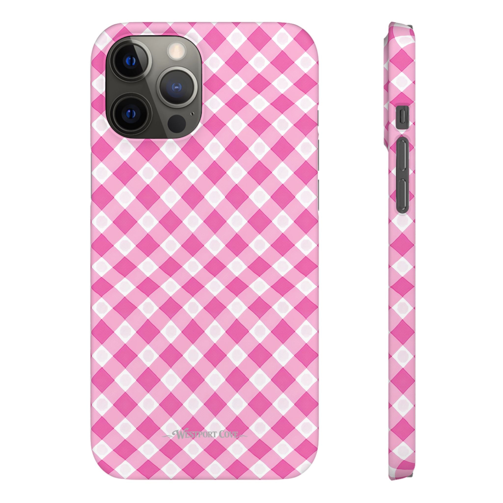 Pink Gingham - Elite Case