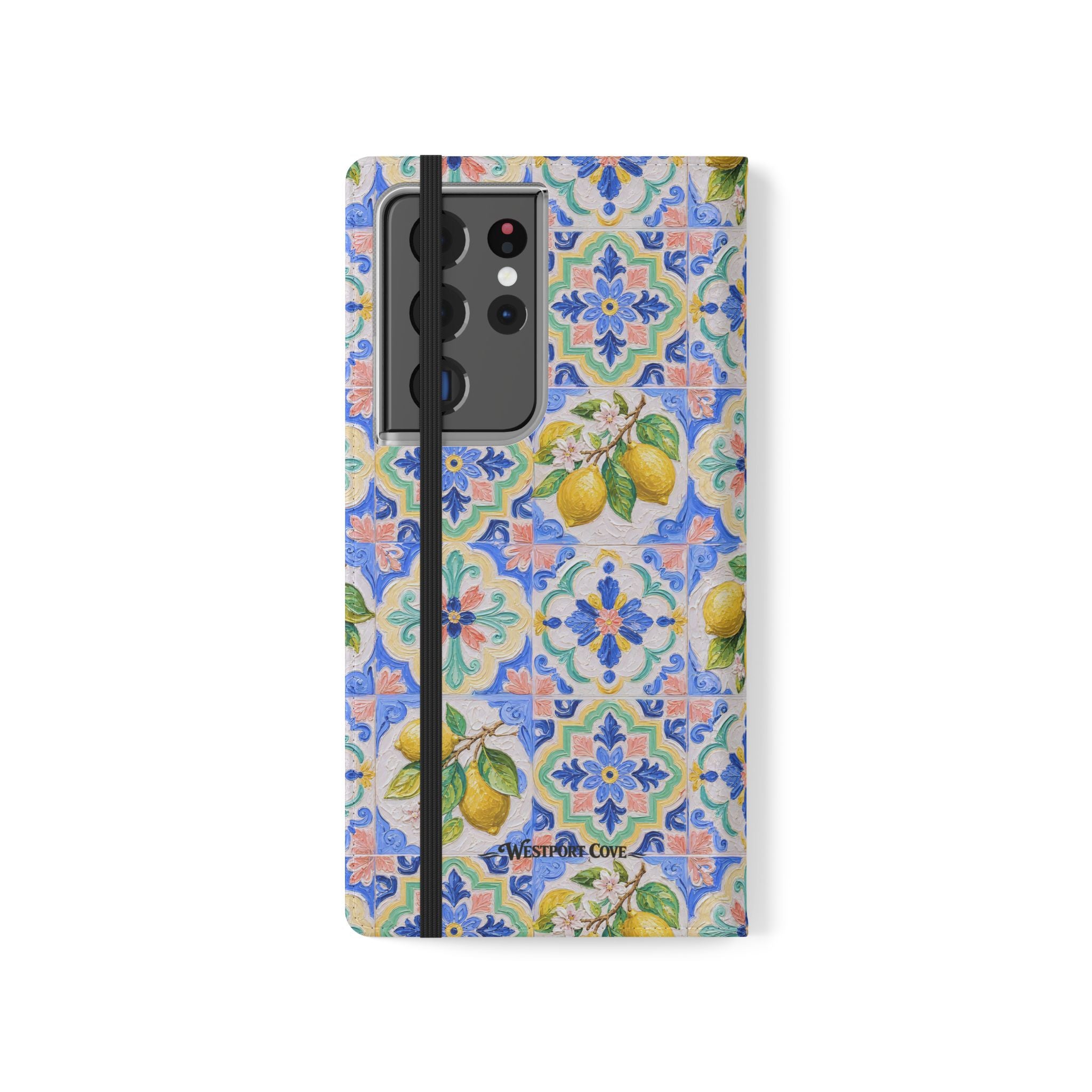 Santorini Lemon - Flip Case