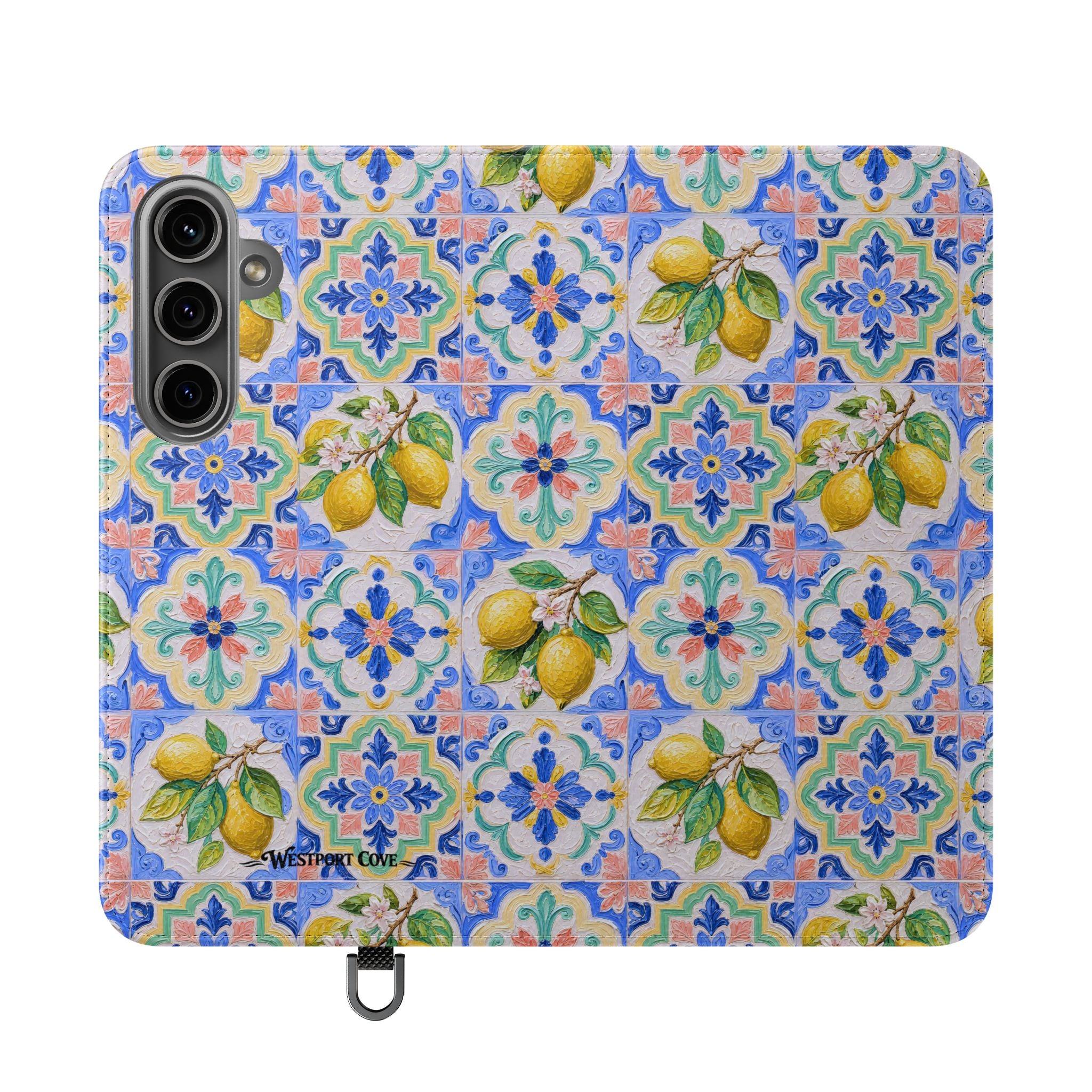 Santorini Lemon - Flip Case