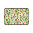 Strawberry Delight Desk Mat — Floral Vintage Garden Mouse Pad/Desk Protector