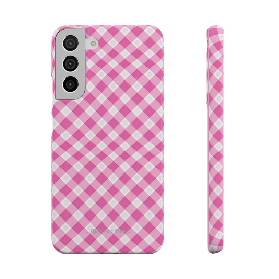Pink Gingham - Elite Case