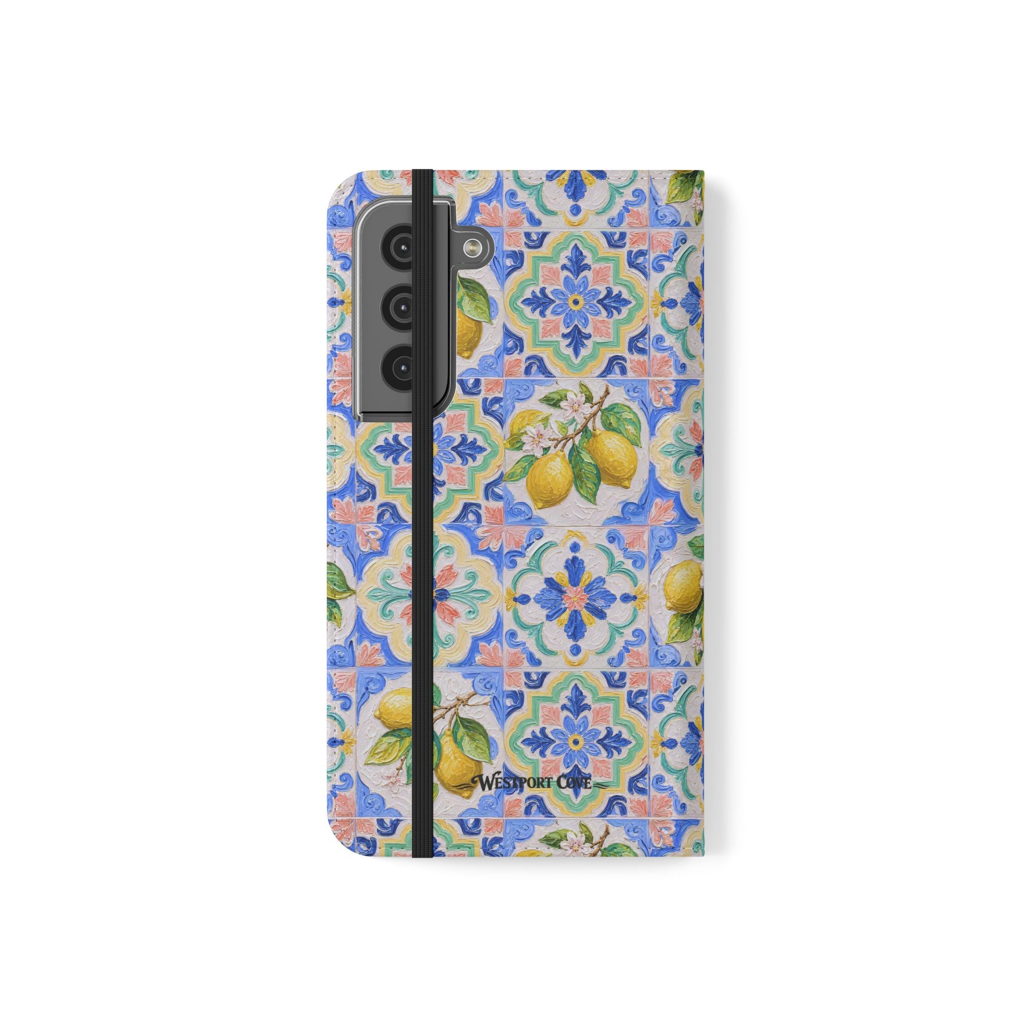 Santorini Lemon - Flip Case
