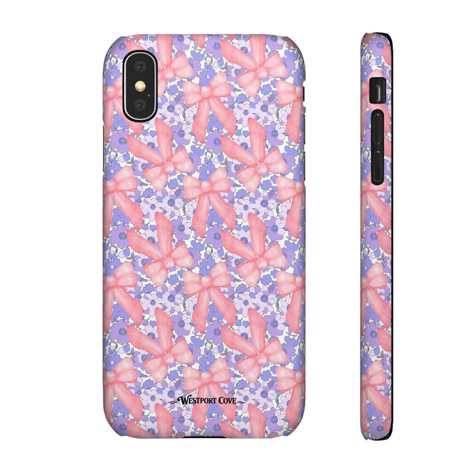 Bow Floral - Elite Phone Case