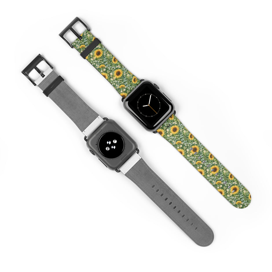 Sunflower Garden - Apple Watch Band