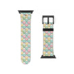 Be Mine; or Not - Pastel Heart Pattern Apple Watch Band — Cute Candy Hearts Watch Strap