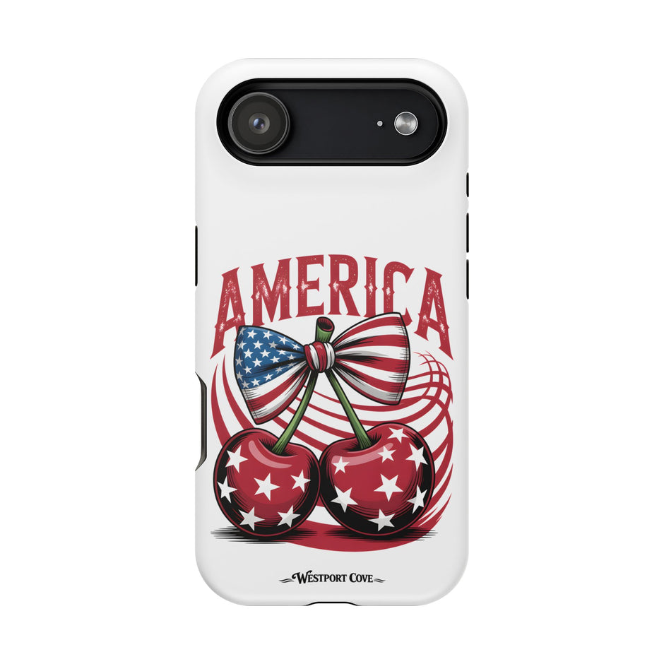 Patriotic Cherry - Extreme MagSafe Phone Case