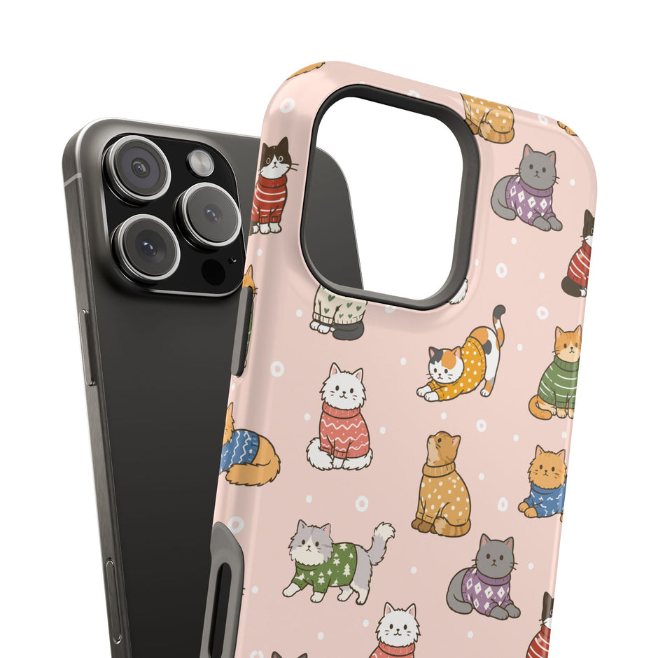 Sweater Cats -  Extreme Impact MagSafe Phone Case