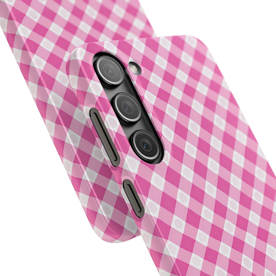 Pink Gingham - Elite Case