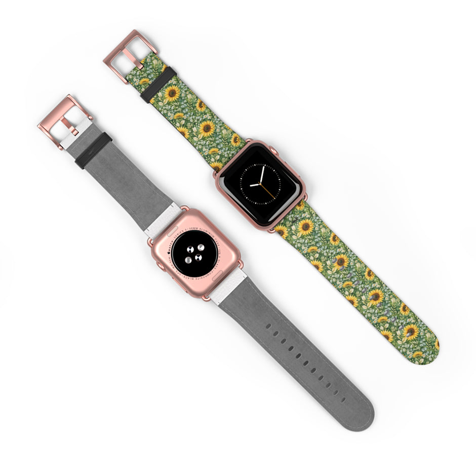 Sunflower Garden - Apple Watch Band