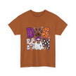 Dog Mom Halloween T‑Shirt — Ghost Pup & Spooky Pattern Tee