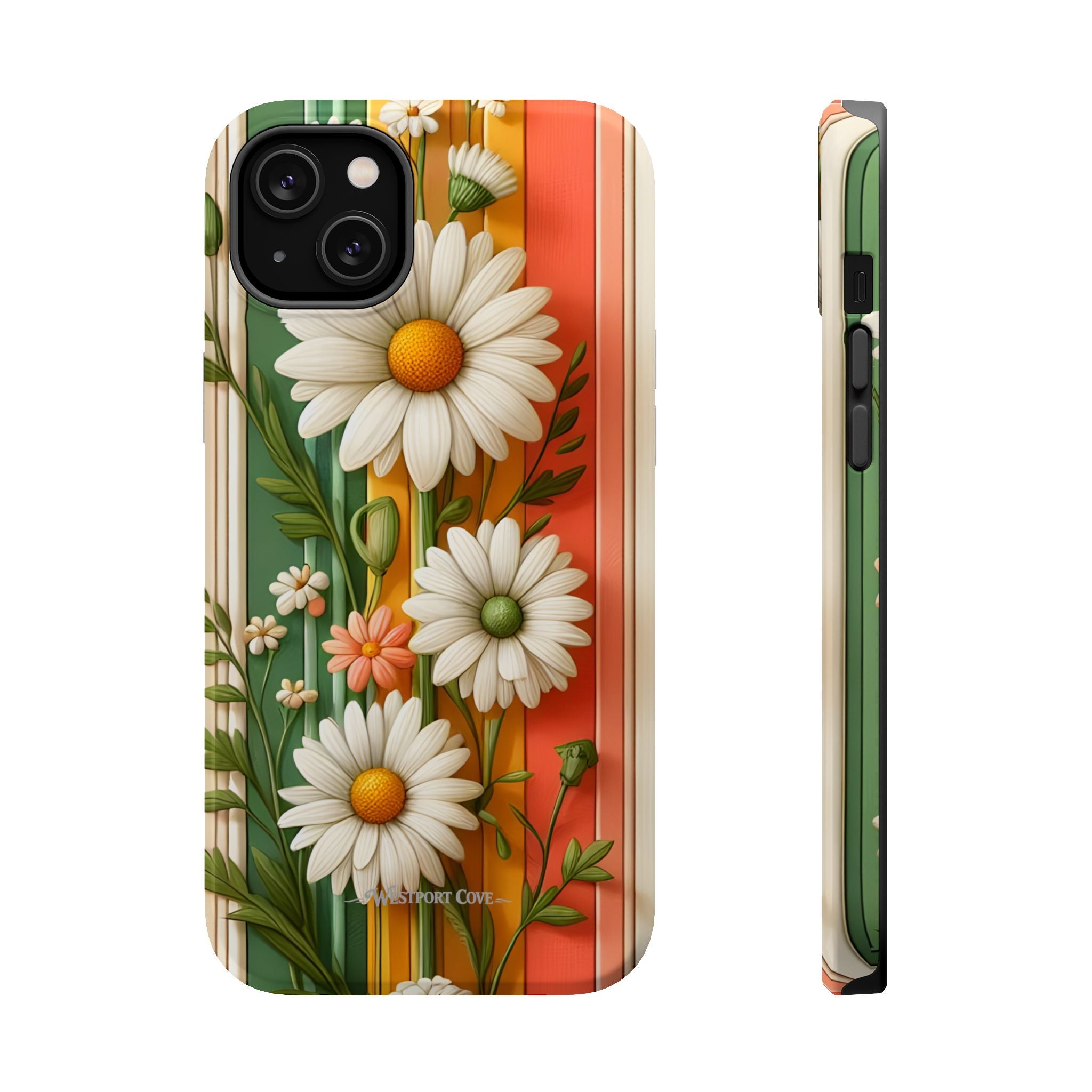 Daisy Stripe - Extreme MagSafe Phone Case