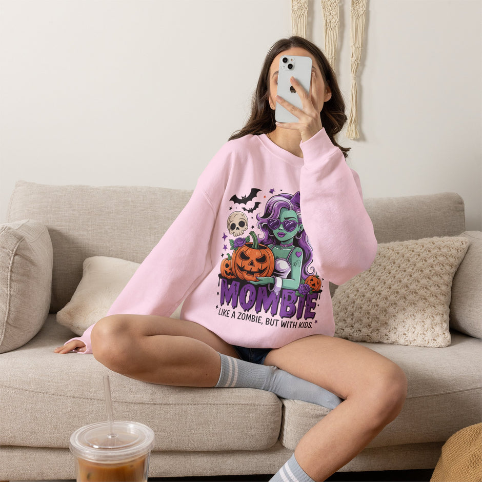 Mombie Halloween Sweatshirt — 