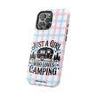Just A Girl Who Loves Camping - Extreme Impact MagSafe Phone Case