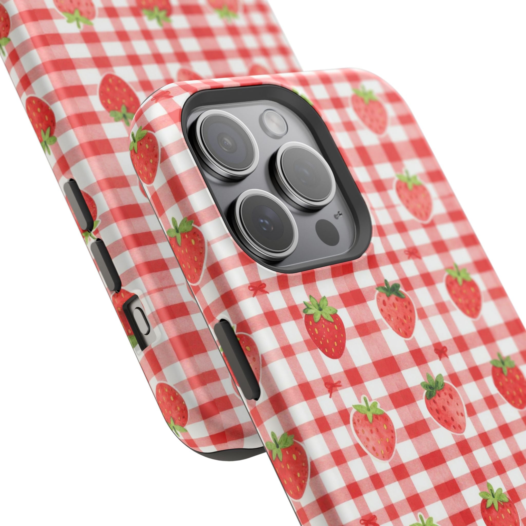Strawberry Gingham - Extreme MagSafe Phone Case