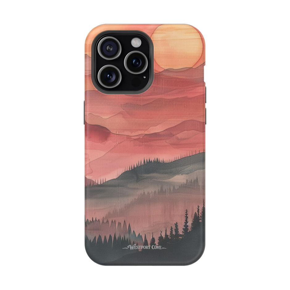 Sunset Mountain - Extreme MagSafe Phone Case