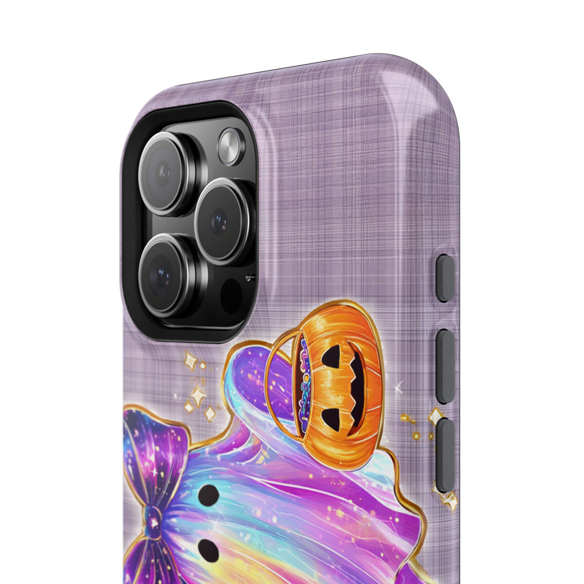 Cute Rainbow Ghost Halloween Phone Case - Extreme Impact MagSafe Phone Case