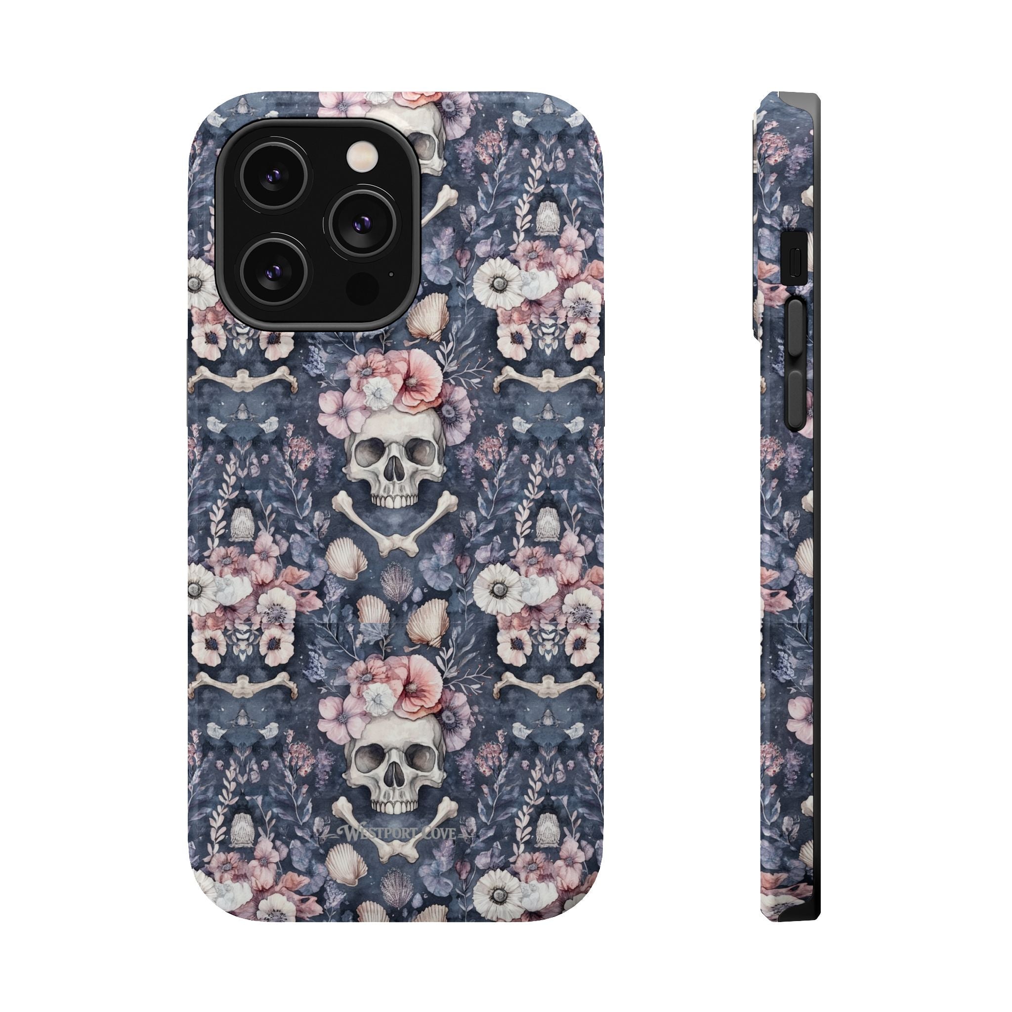 Floral Skull - Extreme MagSafe Phone Case