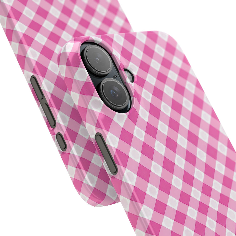 Pink Gingham - Elite Case