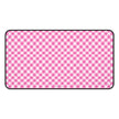 Pink Gingham - Launch Pad - Desk Mat