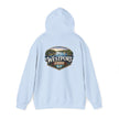 Westport Cove Hoodie — Scenic Lake Cabin Vintage Logo Hooded Sweatshirt