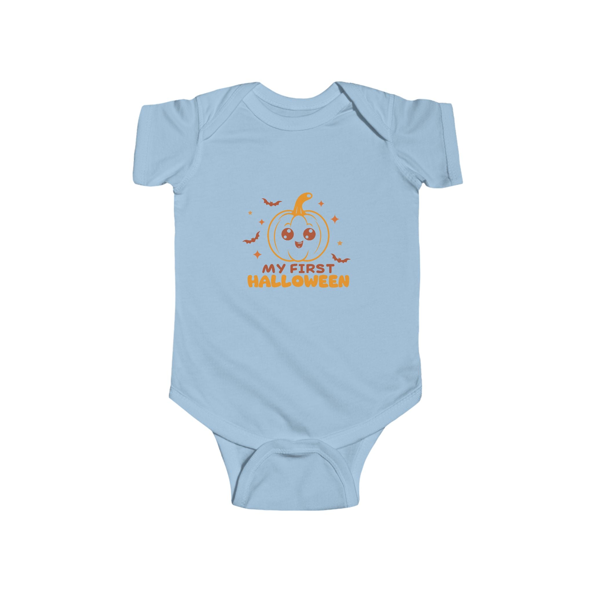 My First Halloween Baby Bodysuit – Cute Pumpkin Infant Onesie