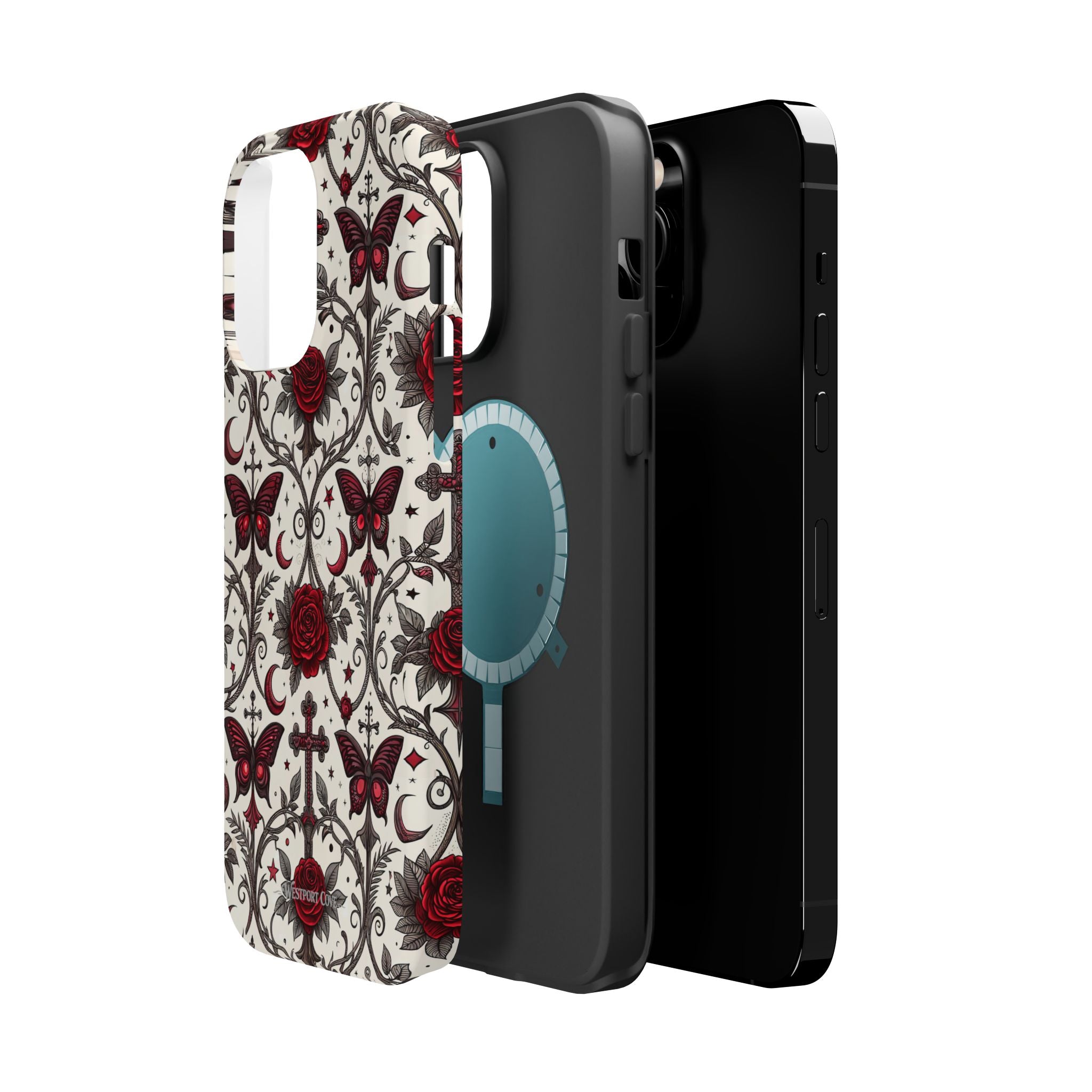 Rose & Butterfly - Extreme MagSafe Phone Case