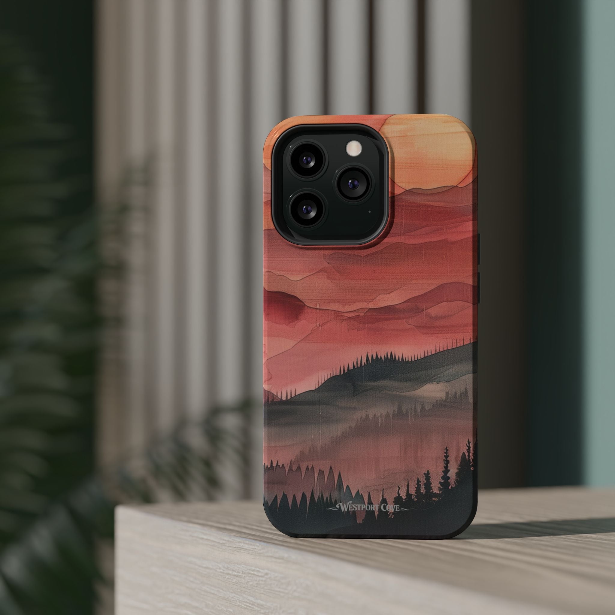 Sunset Mountain - Extreme MagSafe Phone Case