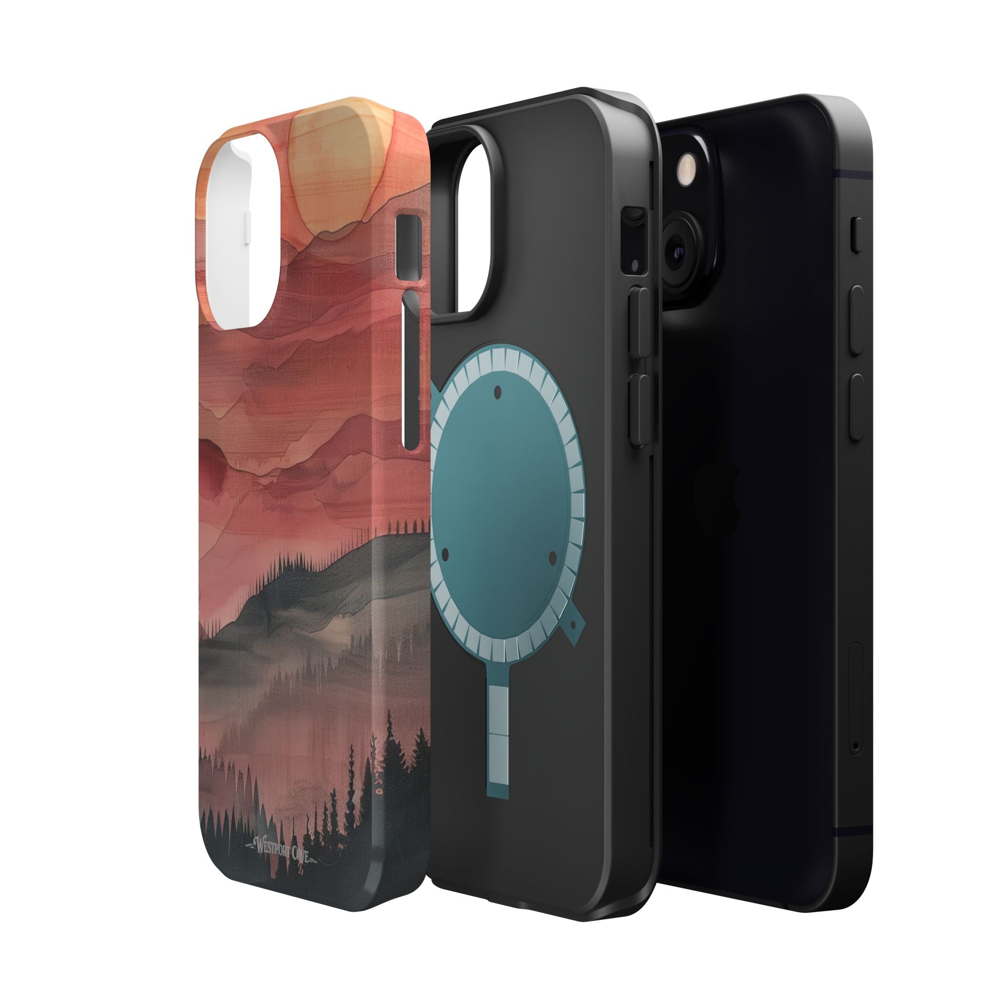 Sunset Mountain - Extreme MagSafe Phone Case