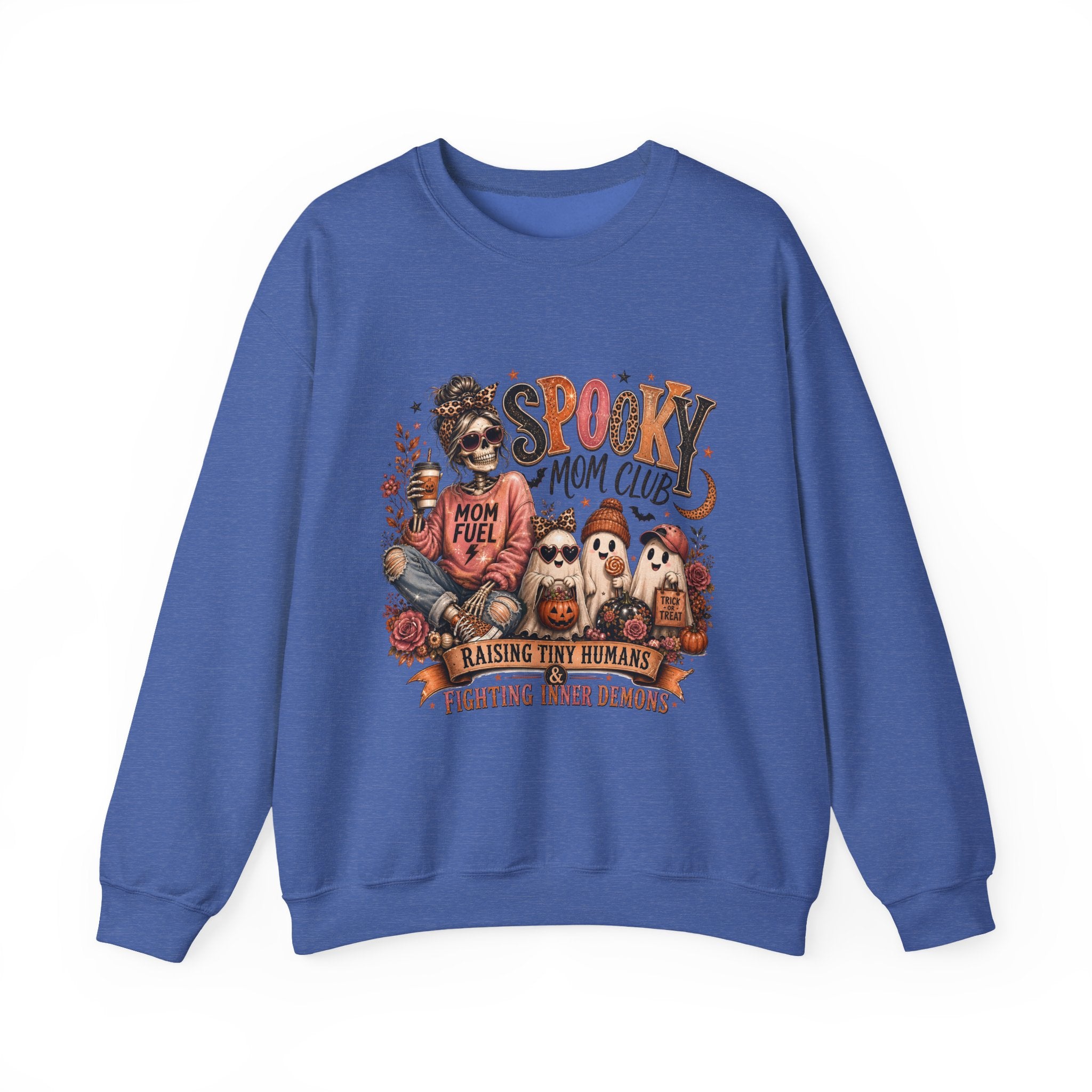 Spooky Mom Club Sweatshirt – Halloween Mom Graphic Crewneck