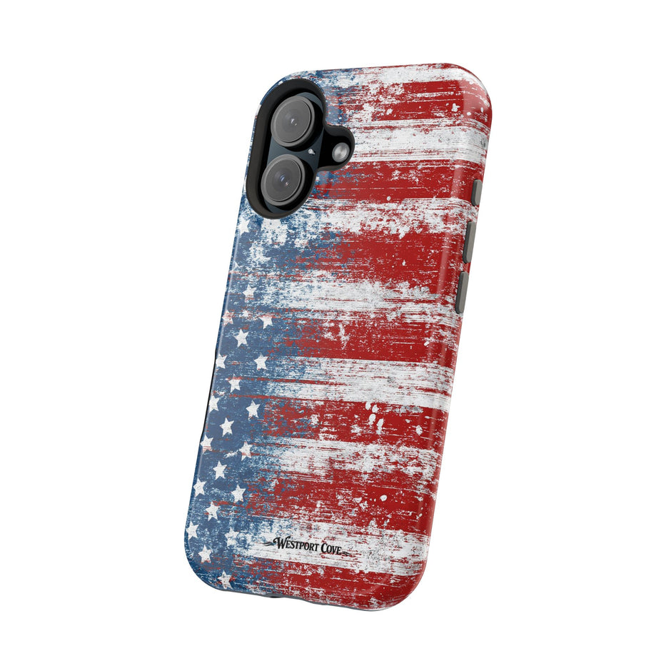 American Flag Distressed - Extreme MagSafe Phone Case
