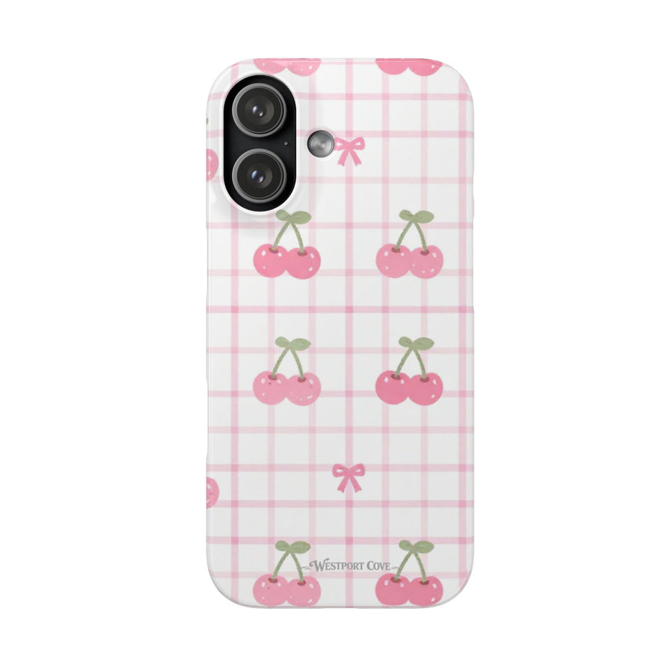 Cherry Ice Cream Smile - Elite Phone Case