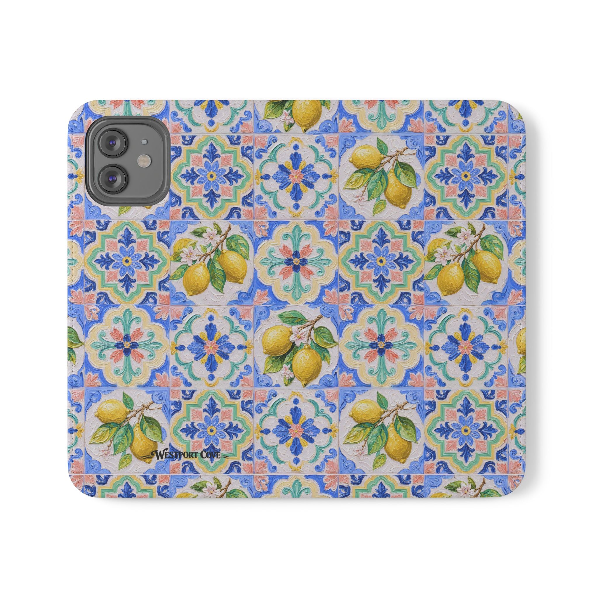 Santorini Lemon - Flip Case