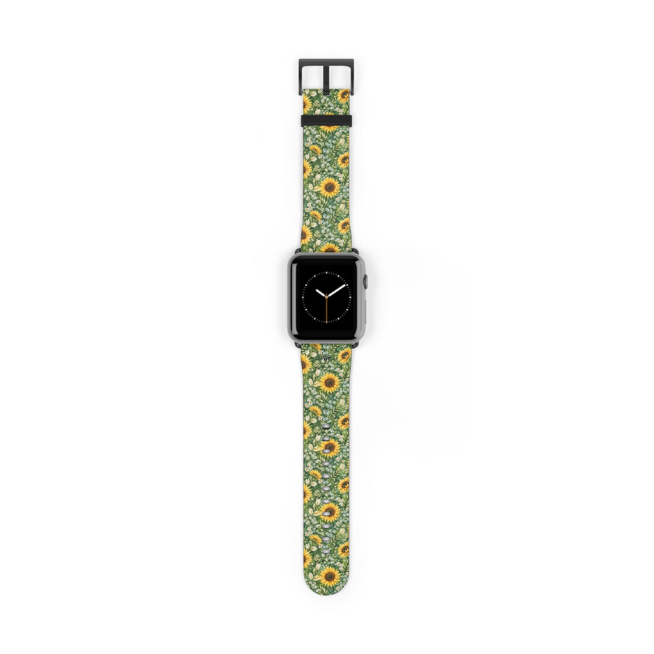 Sunflower Garden - Apple Watch Band