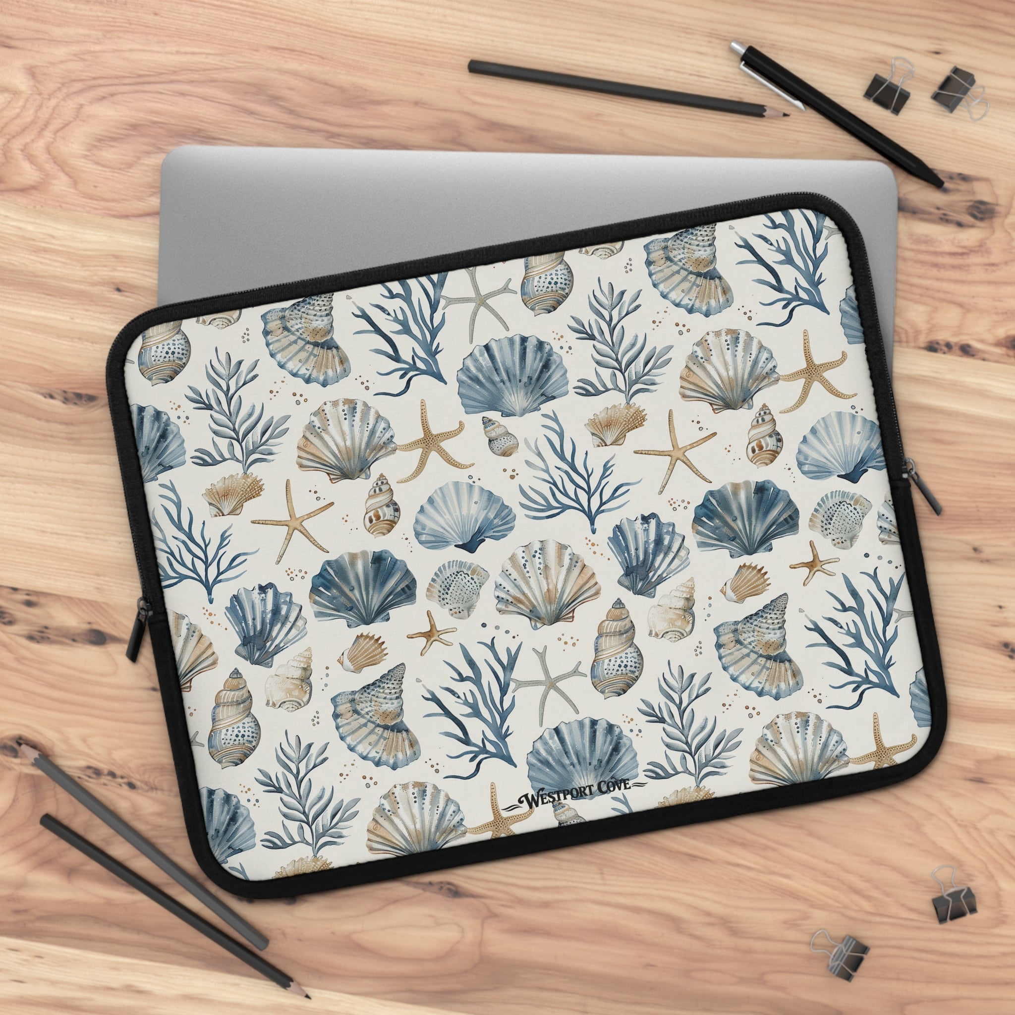 Don't Be Shellfish - Safe Harbor Laptop Sleeve