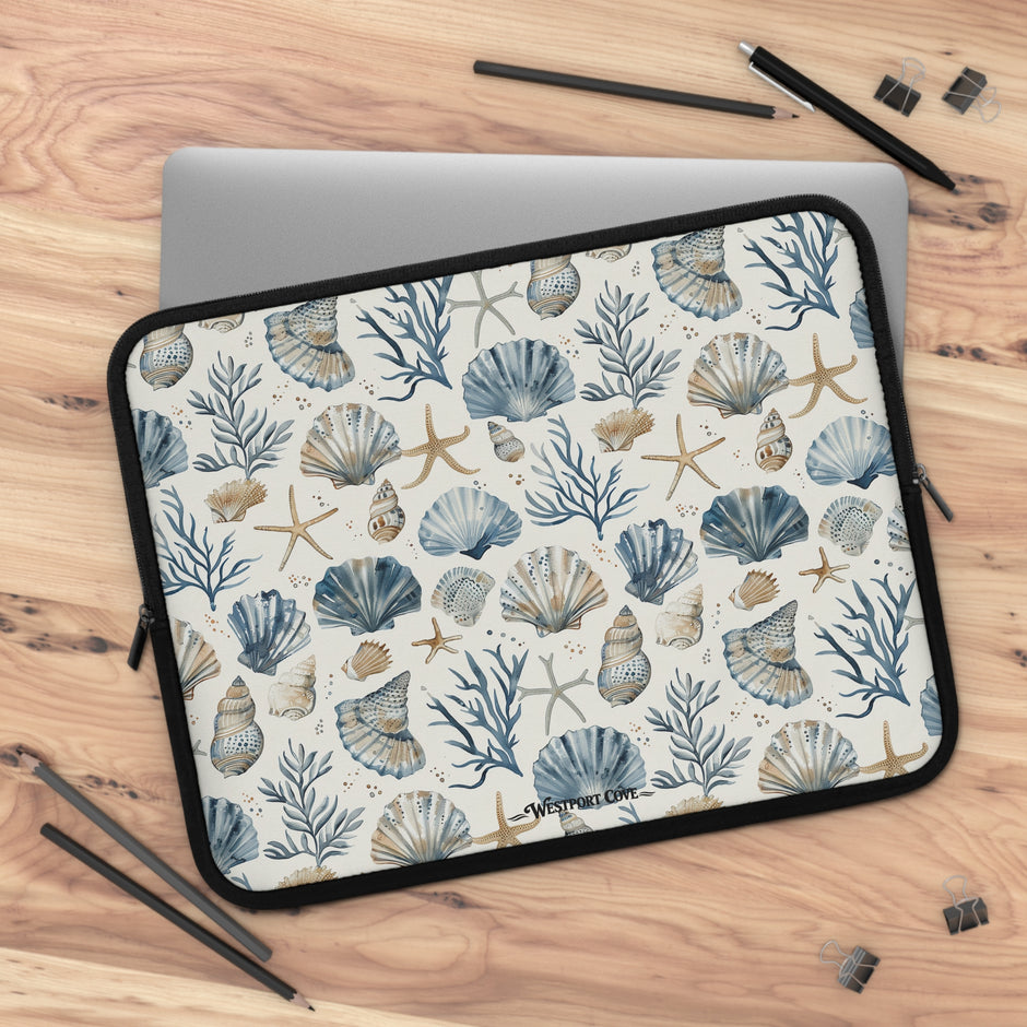Don't Be Shellfish - Safe Harbor Laptop Sleeve
