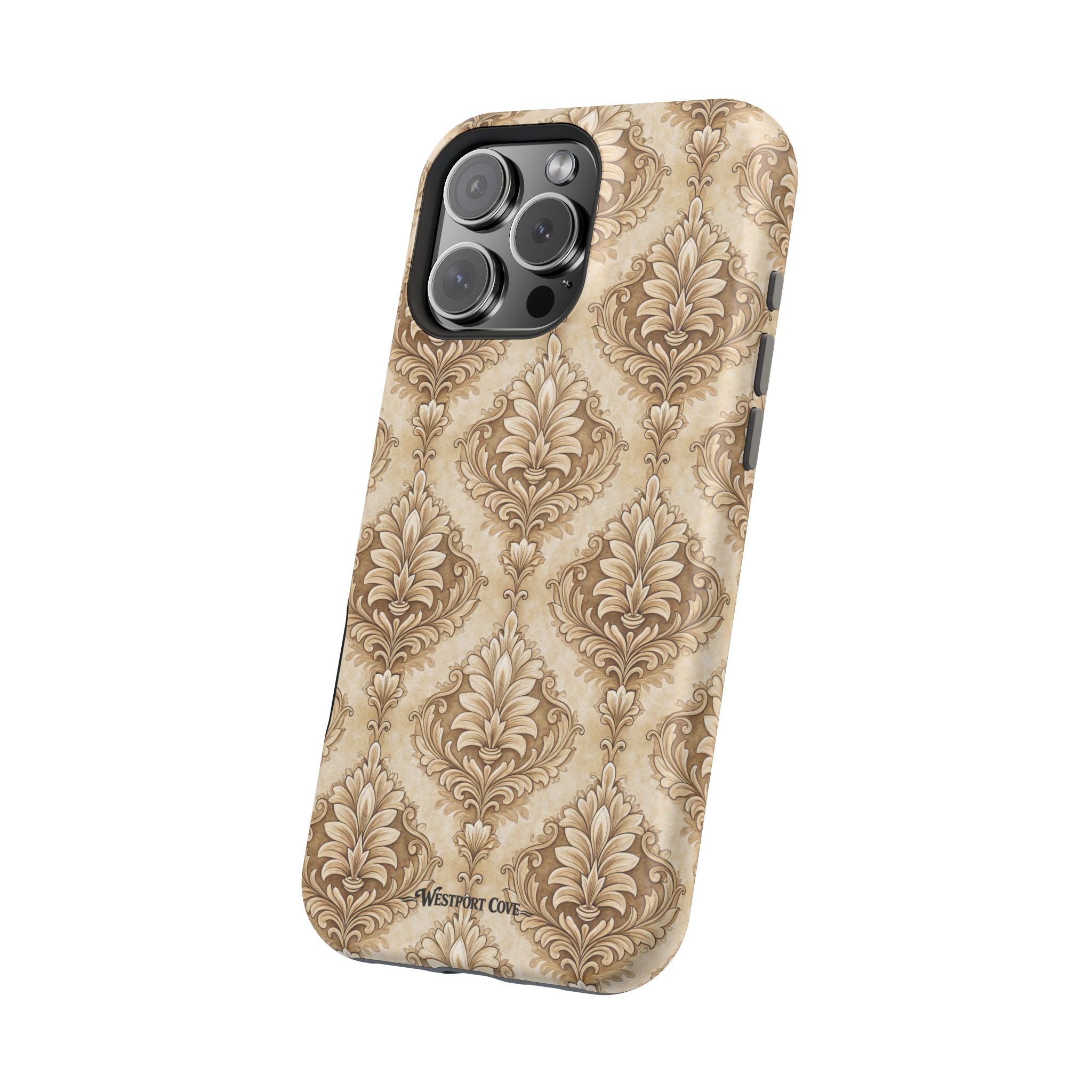 Damask Taupe - Extreme MagSafe Phone Case