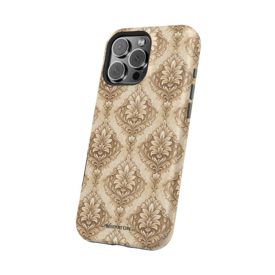 Damask Taupe - Extreme MagSafe Phone Case