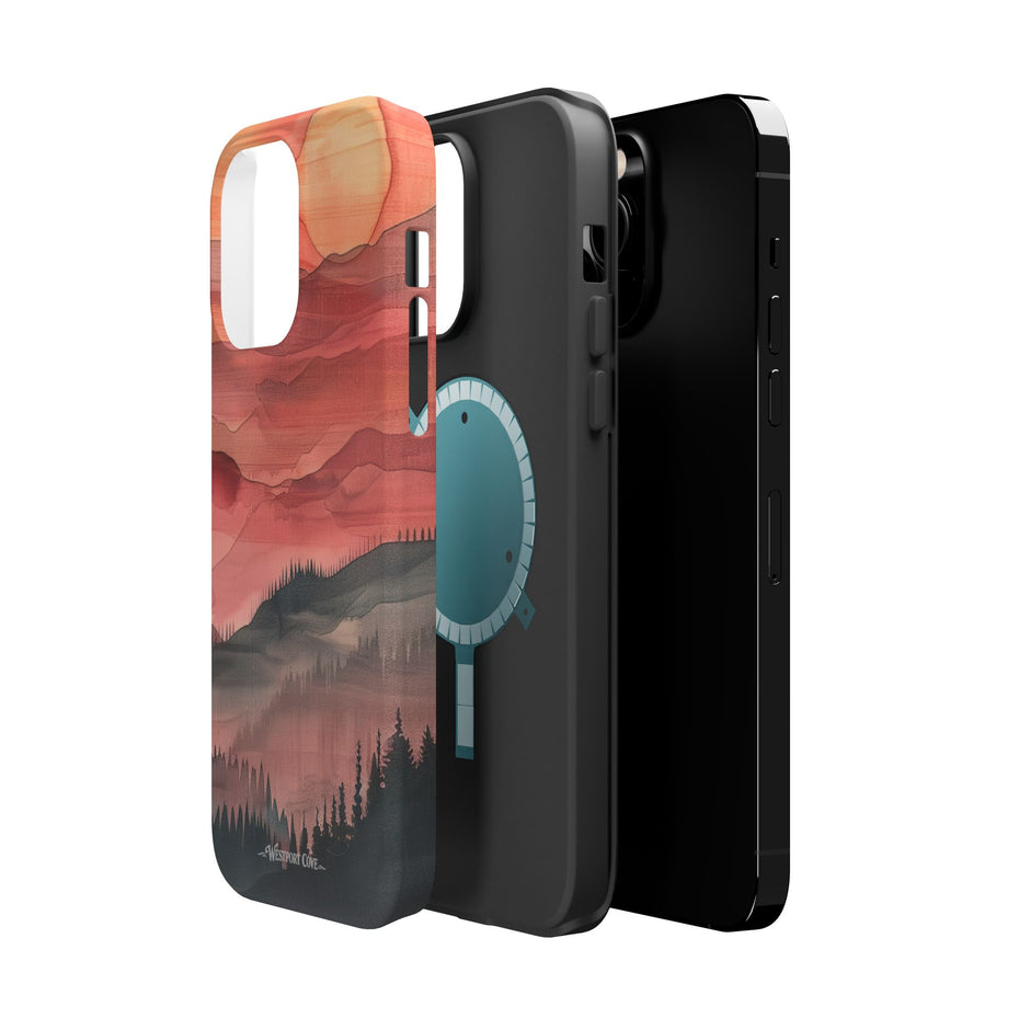 Sunset Mountain - Extreme MagSafe Phone Case