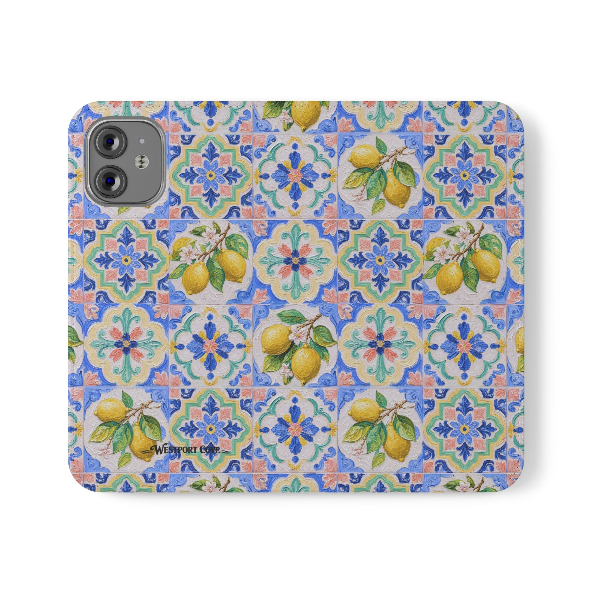 Santorini Lemon - Flip Case