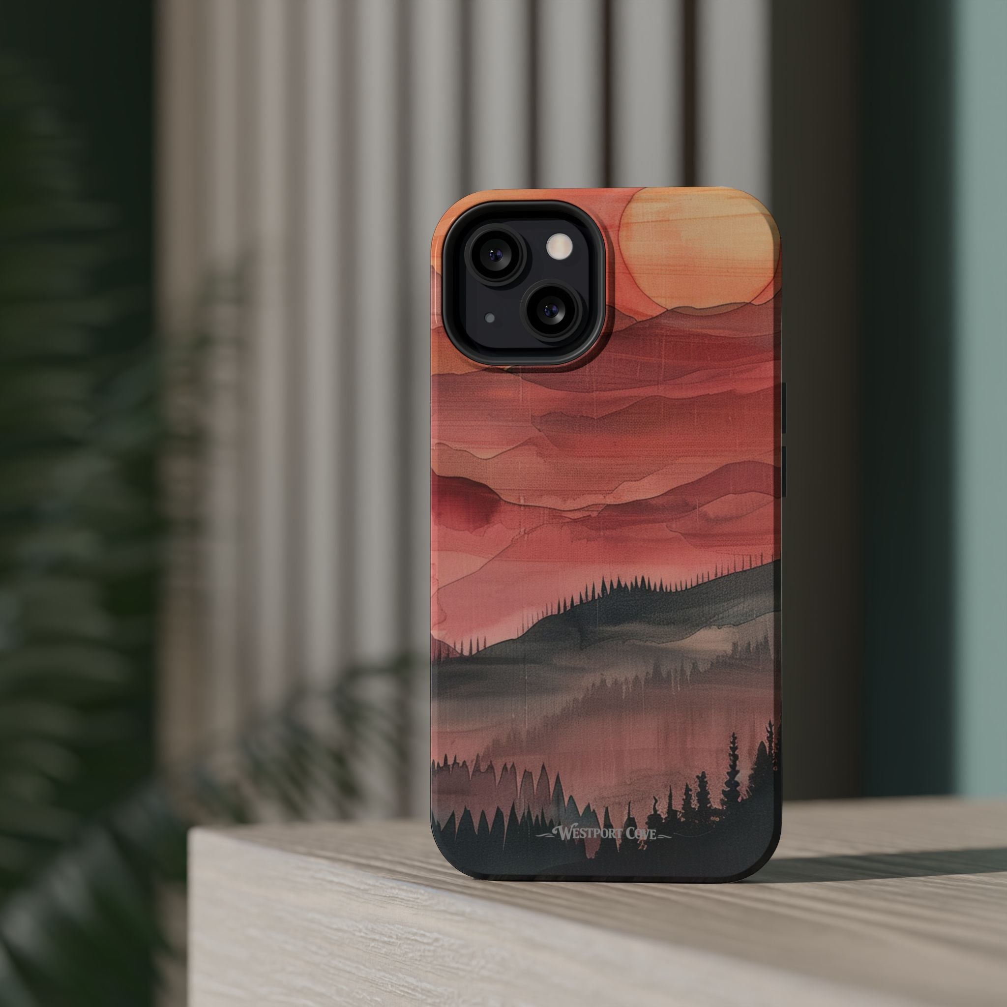 Sunset Mountain - Extreme MagSafe Phone Case