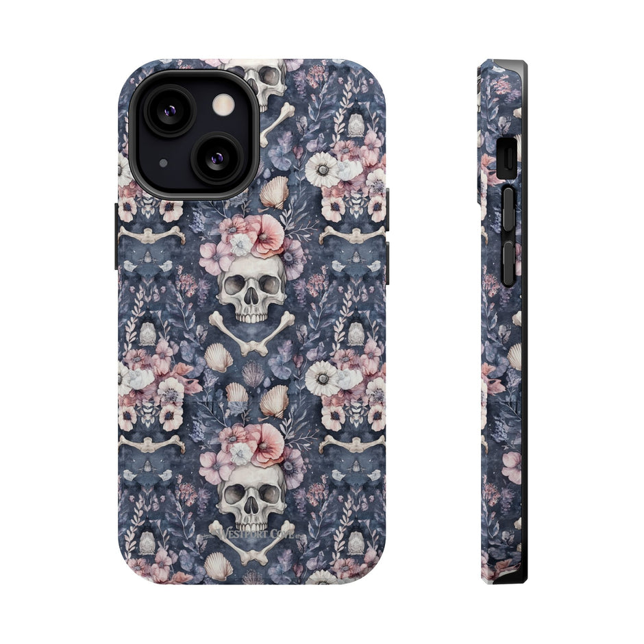 Floral Skull - Extreme MagSafe Phone Case