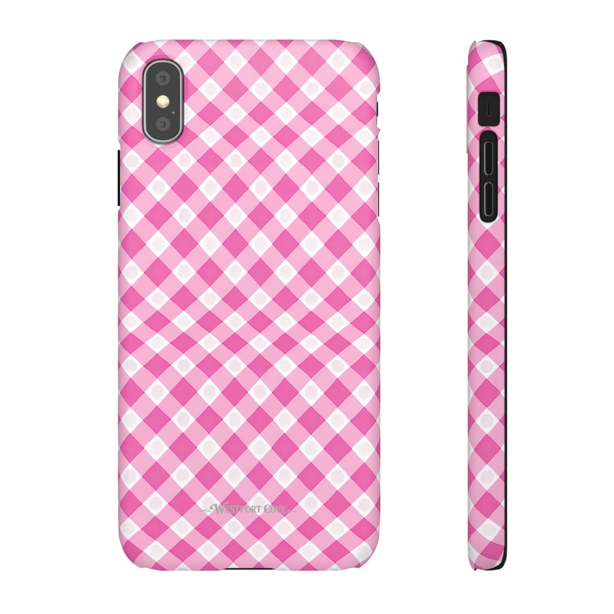 Pink Gingham - Elite Case