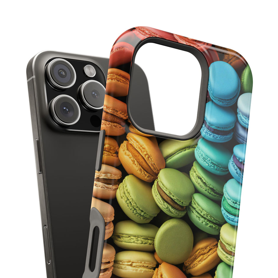 Rainbow Macarons  - Extreme Impact MagSafe Phone Case