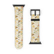 Honeycomb Heaven - Honeybee Apple Watch Band— Bee & Honeycomb Pattern Apple Watch Strap